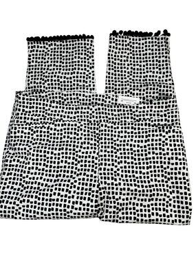 Chico's so slimming Brigitte Pull on pants Women's Pom Pom trim 3(16) NWT